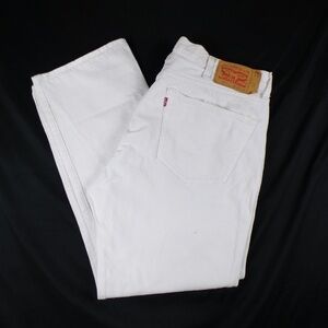 Levi's 501 XX White Button Fly Original Fit Jeans Mens 40X30 PC9 00501-0651